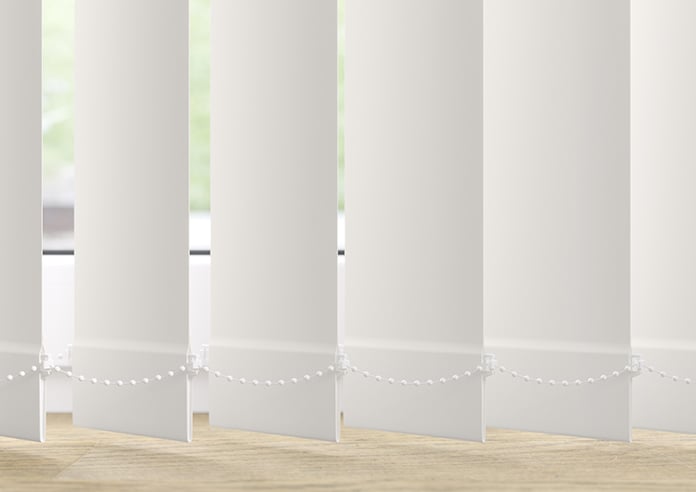 Andromeda, Breeze White - Vertical Blind Slats - Image 3